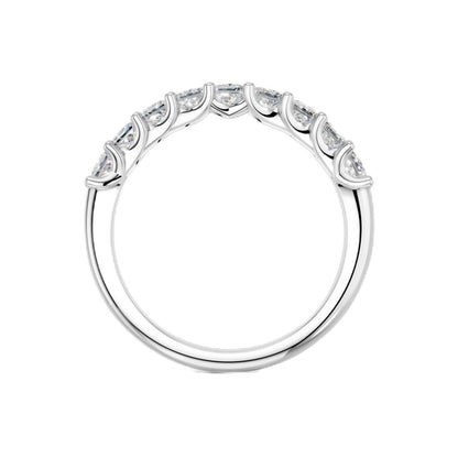 Derosa Jewels Lab Grown Princess Cut Diamond Ring for Women, Lightweight 925 Sterling Silver, Yellow Gold Plated & Rose Gold Plated Options, Minimalist Stackable Engagement Ring
