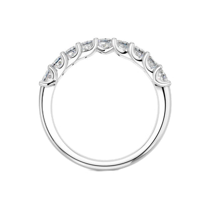 Derosa Jewels Lab Grown Princess Cut Diamond Ring for Women, Lightweight 925 Sterling Silver, Yellow Gold Plated & Rose Gold Plated Options, Minimalist Stackable Engagement Ring